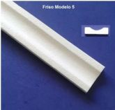 Rodameio e/ou Friso para portas e janelas MODELO 5 - Moldutec